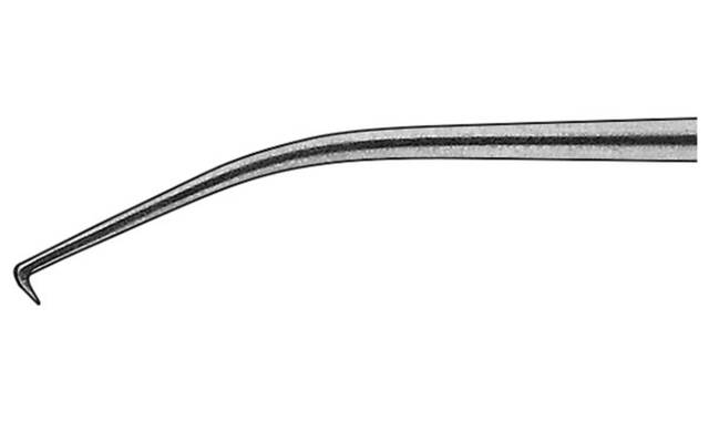 Ear Hook, curved backwards, 16 cm