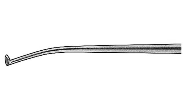Ear Dissector, curved left, 16 cm