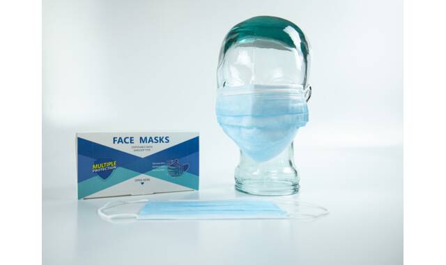 3-laag Mondmasker (40x50 st.)