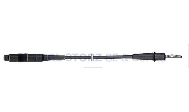 HF-aansluitsnoer met 4 mm. stekker, lengte 500 cm.